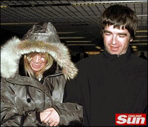 Sara and Noel arrive back in London from New York